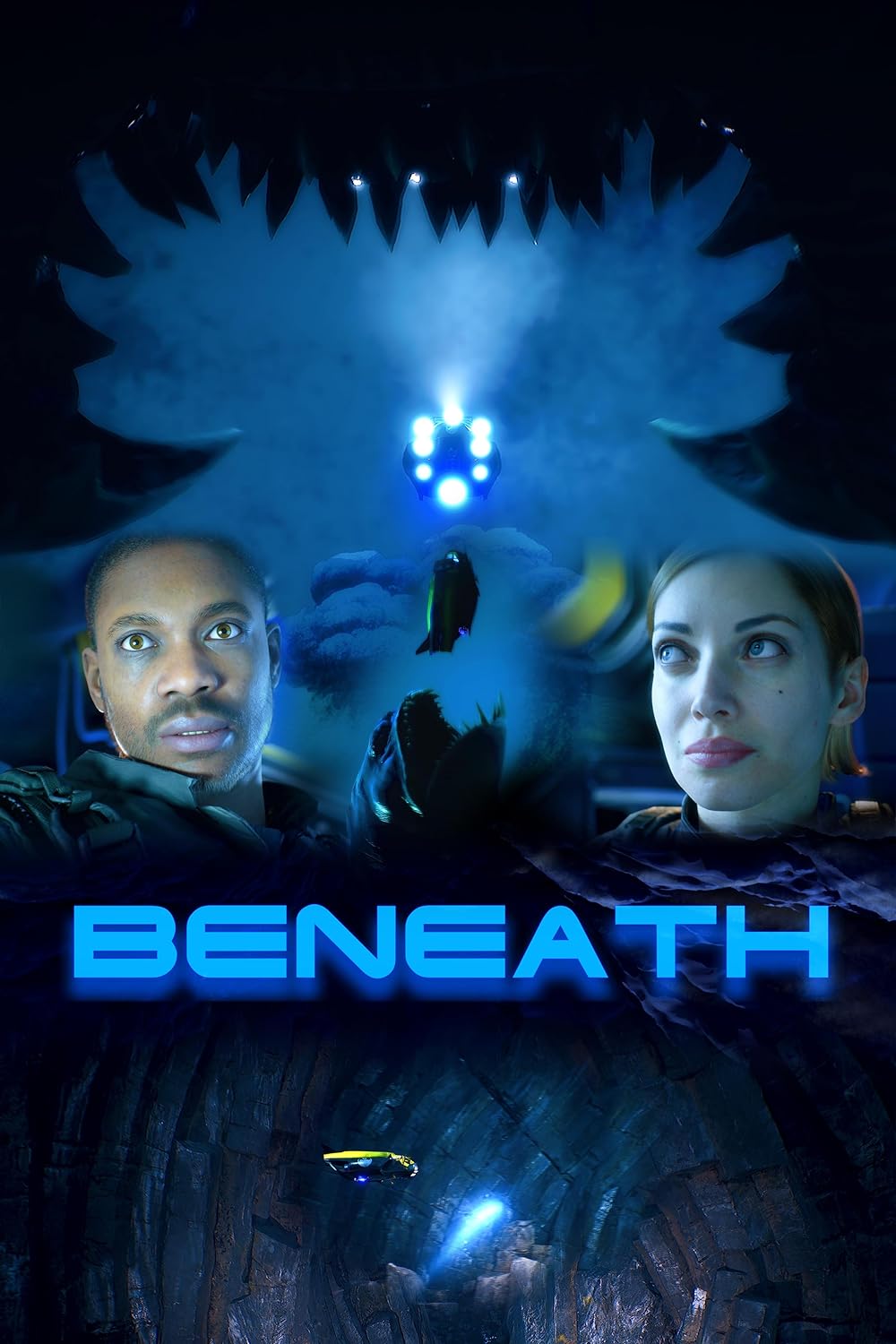 Beneath