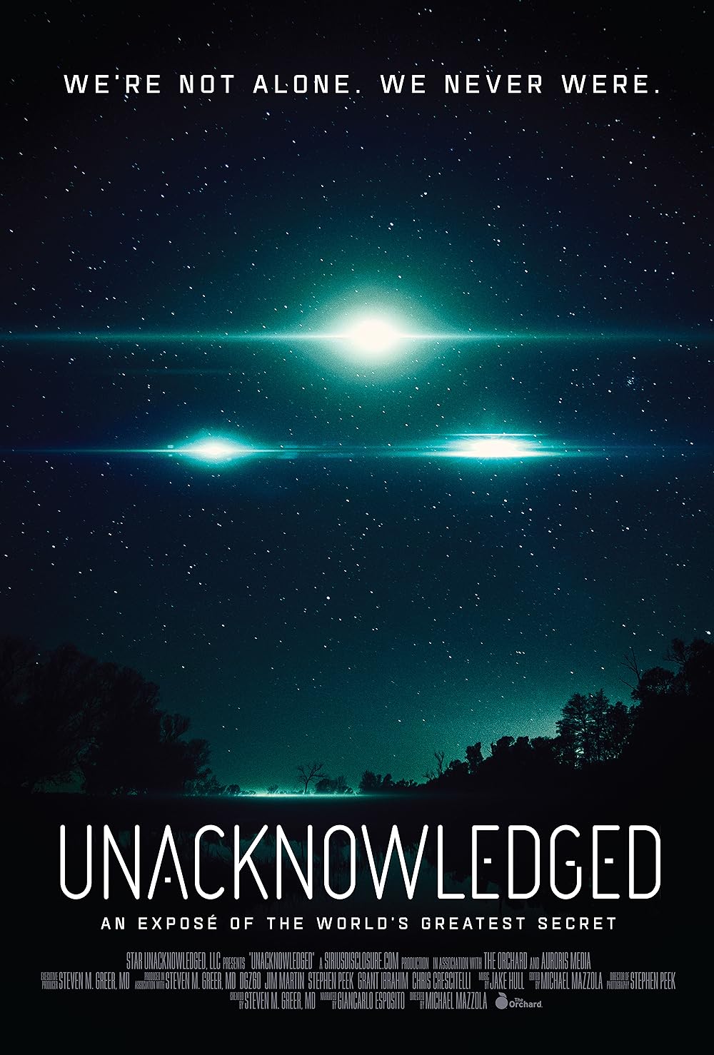 Unacknowledged Unacknowledged